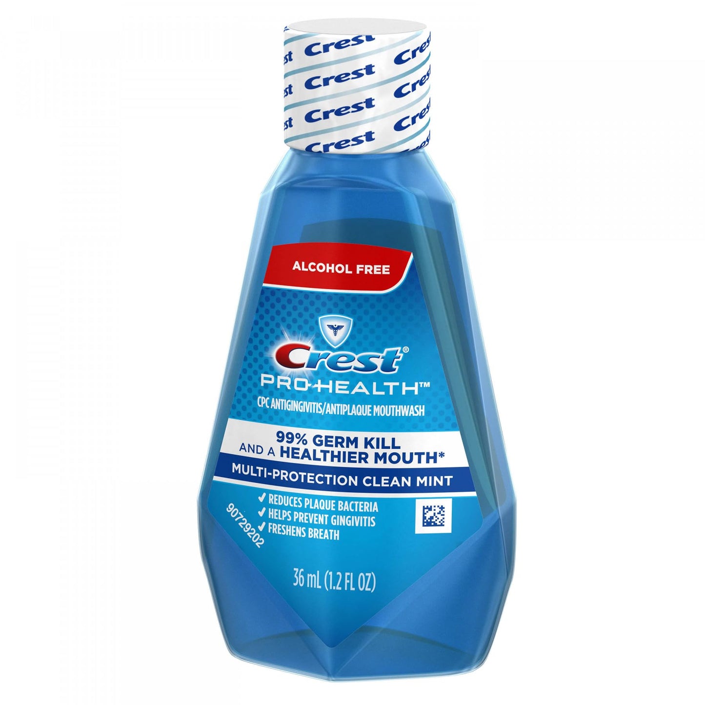 Crest Pro-Health Mouthwash Alcohol Free Clean Mint 1.22 oz – Pack of 48