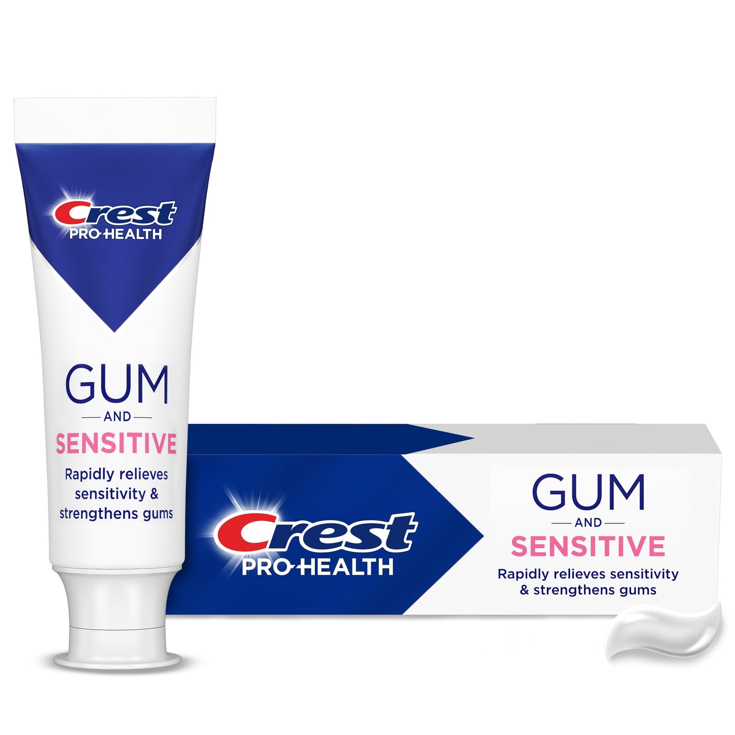 Crest Pro-Health Sensitive & Gum All Day Protection Toothpaste 4.8 oz - Anti-Cavity, Antibacterial Fluoride, Clinically Proven Sensitivity Relief