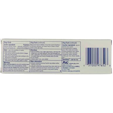Crest Pro-Health Toothpaste Clinical Gum Protection Smooth Mint 3.5 oz Pack of 3