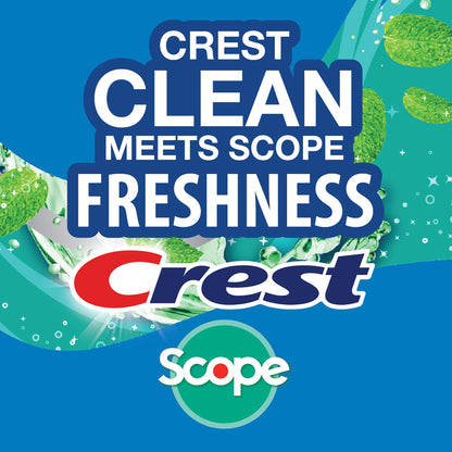 Crest Scope Breath Mist 3-Pack – Mint, 0.24 oz (7 mL) per spray, 0.72 oz total | Travel Friendly