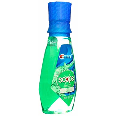Crest Scope Classic Mouthwash Original – 16.9 oz, 2-Pack Bundle