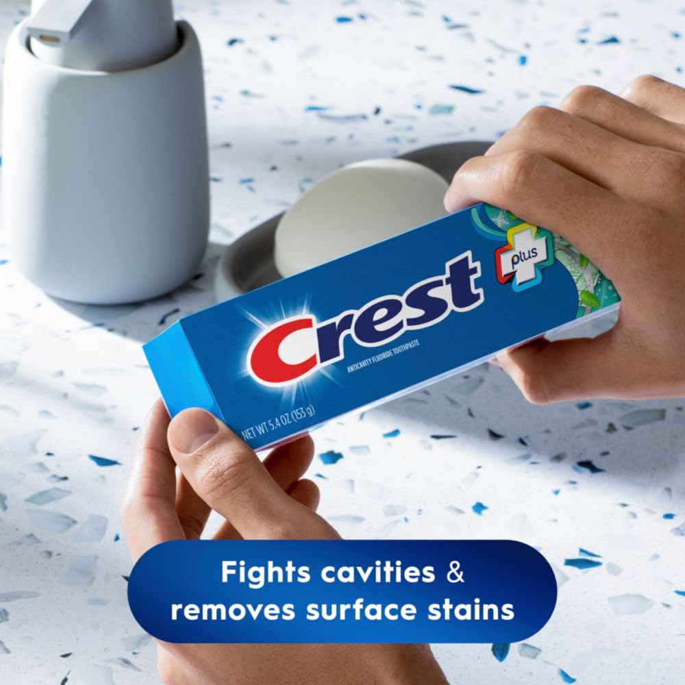 Crest + Scope Whitening Toothpaste 3-Pack (5.4 oz) – Anticavity, Fresh Mint