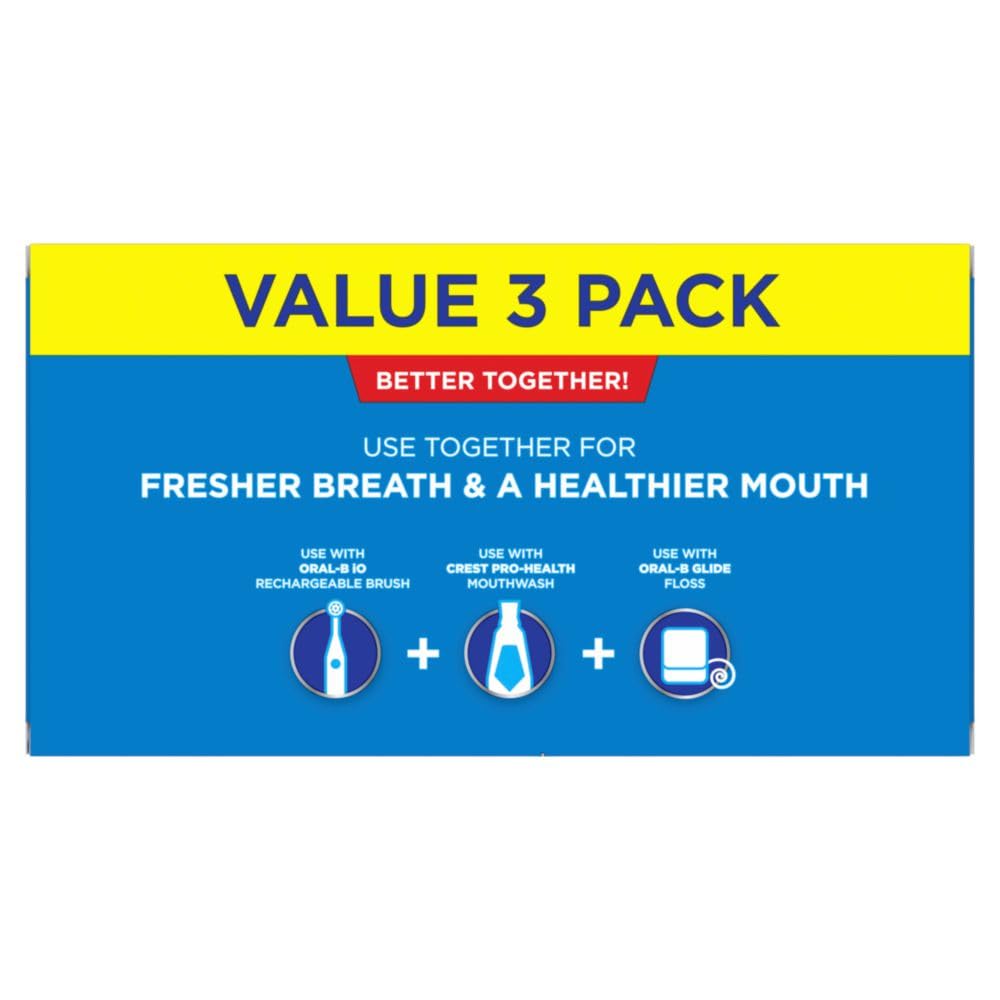 Crest Complete Whitening + Scope Outlast Mint Toothpaste – Triple Pack (3 x 5.4 oz), 16.2 oz