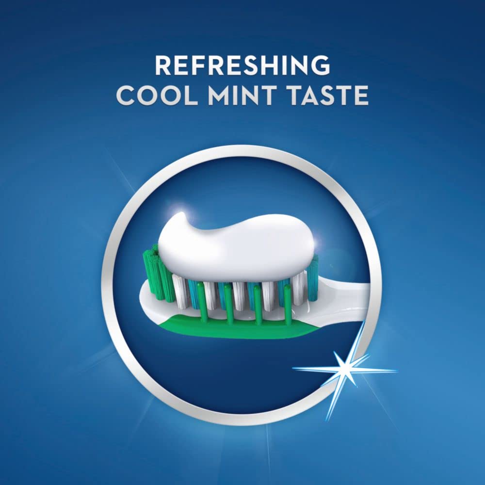 Crest Tartar Protection Whitening Cool Mint Toothpaste 8.2 Oz Pack of 4
