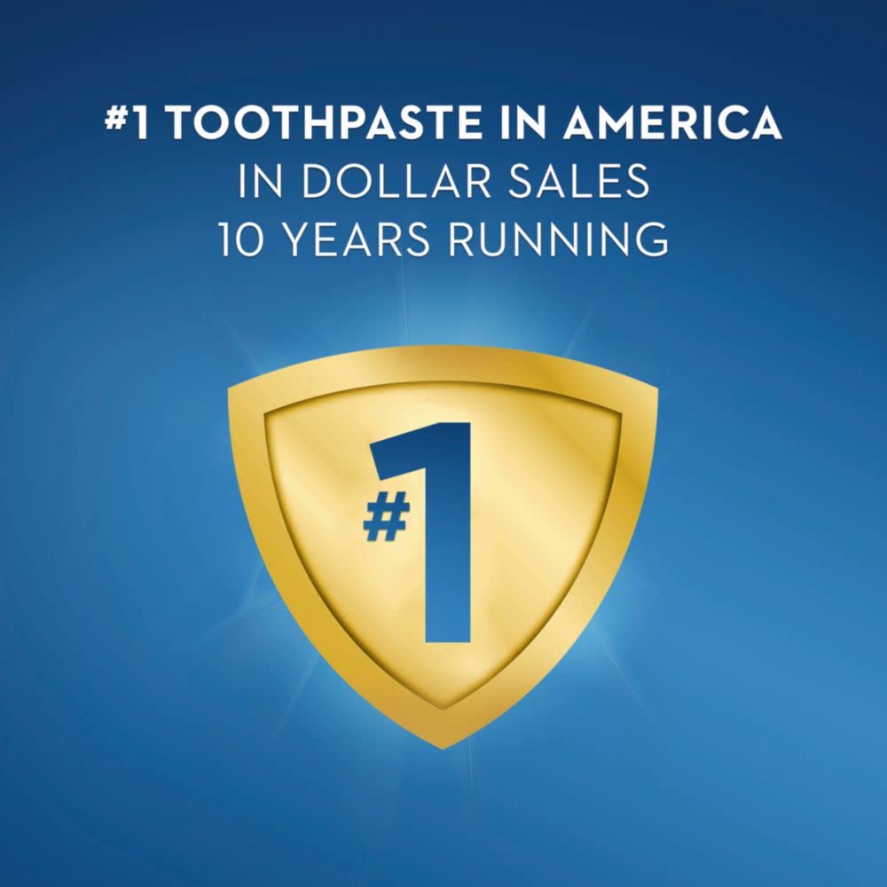 Crest Tartar Protection Whitening Cool Mint Toothpaste 8.2 Oz Pack of 4
