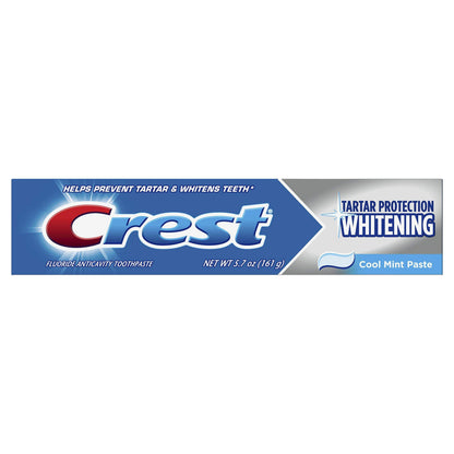 Crest Tartar Protection Toothpaste – Whitening Cool Mint, 5.7 oz, 8.550 lb