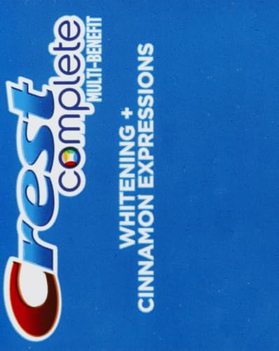 Crest Whitening Expressions Fluoride Anticavity Toothpaste Cinnamon Rush 6 oz