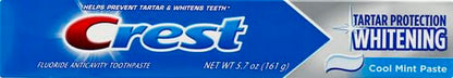 Crest Tartar Protection Toothpaste – Whitening Cool Mint, 5.7 oz, 8.550 lb