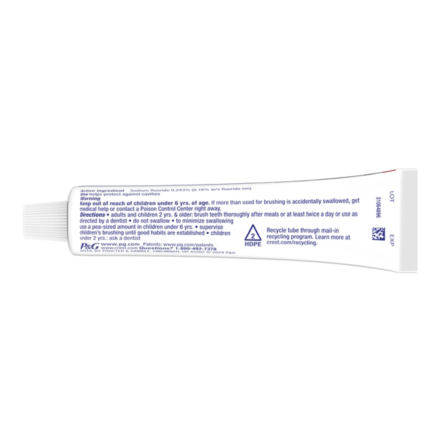Crest Baking Soda & Peroxide Whitening Toothpaste with Tartar Protection – Fresh Mint 4.2 oz (Pack of 2)