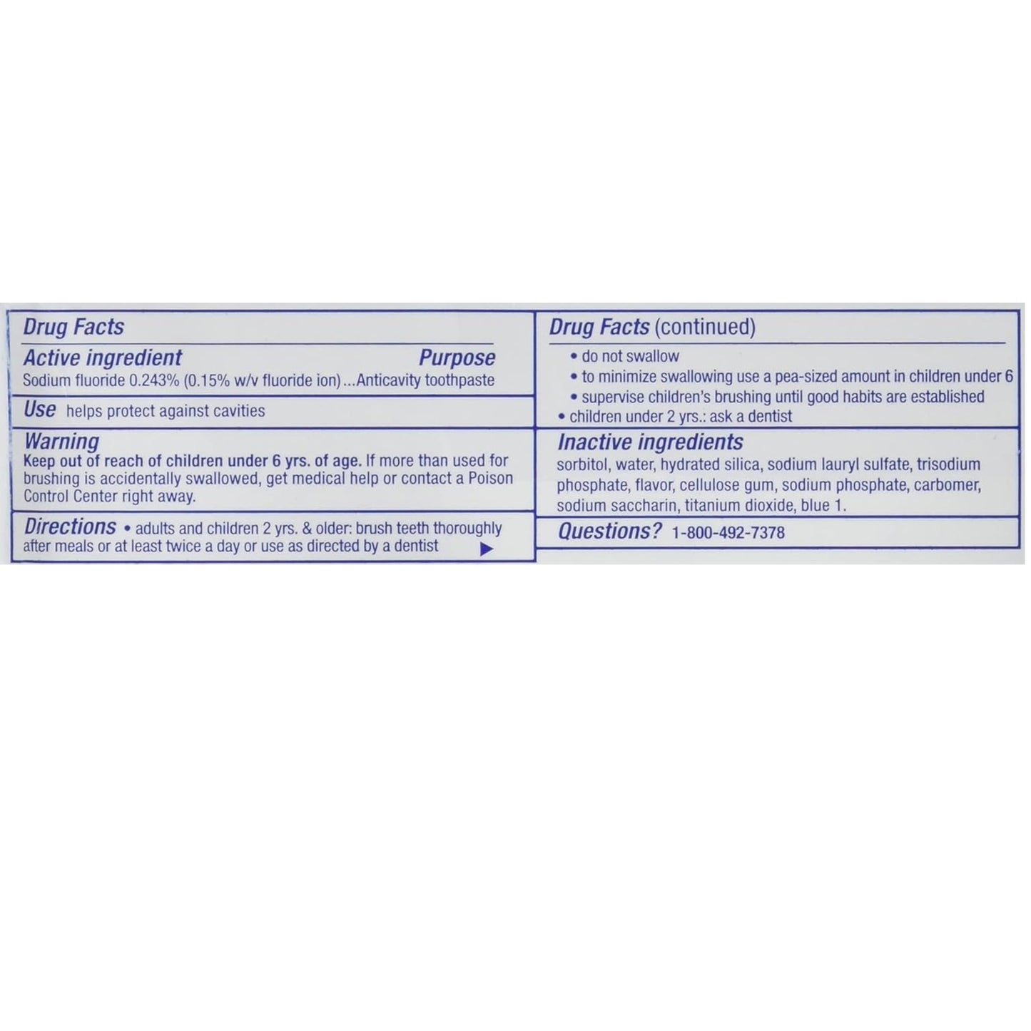 Crest Cavity Protection Regular Toothpaste 8.2 oz (232 g) – Pack of 3 | ADA Approved