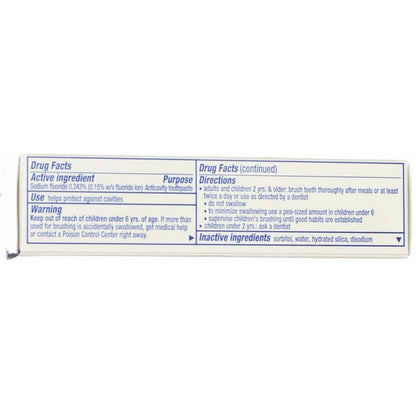 Crest Complete Fluoride Toothpaste – Whitening, Minty Fresh 0.85 oz Pack of 8