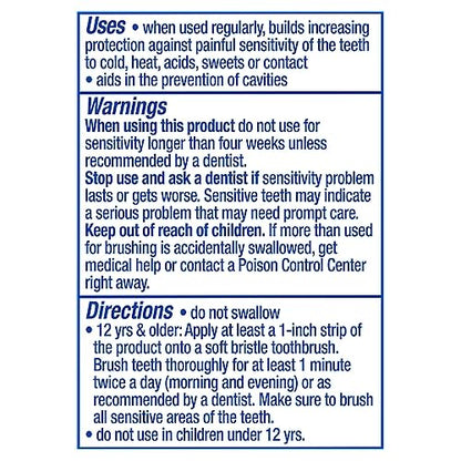 Crest Premium Plus Sensitive Toothpaste – Active Foam Whitening, Mint, 7oz (Pack of 2)
