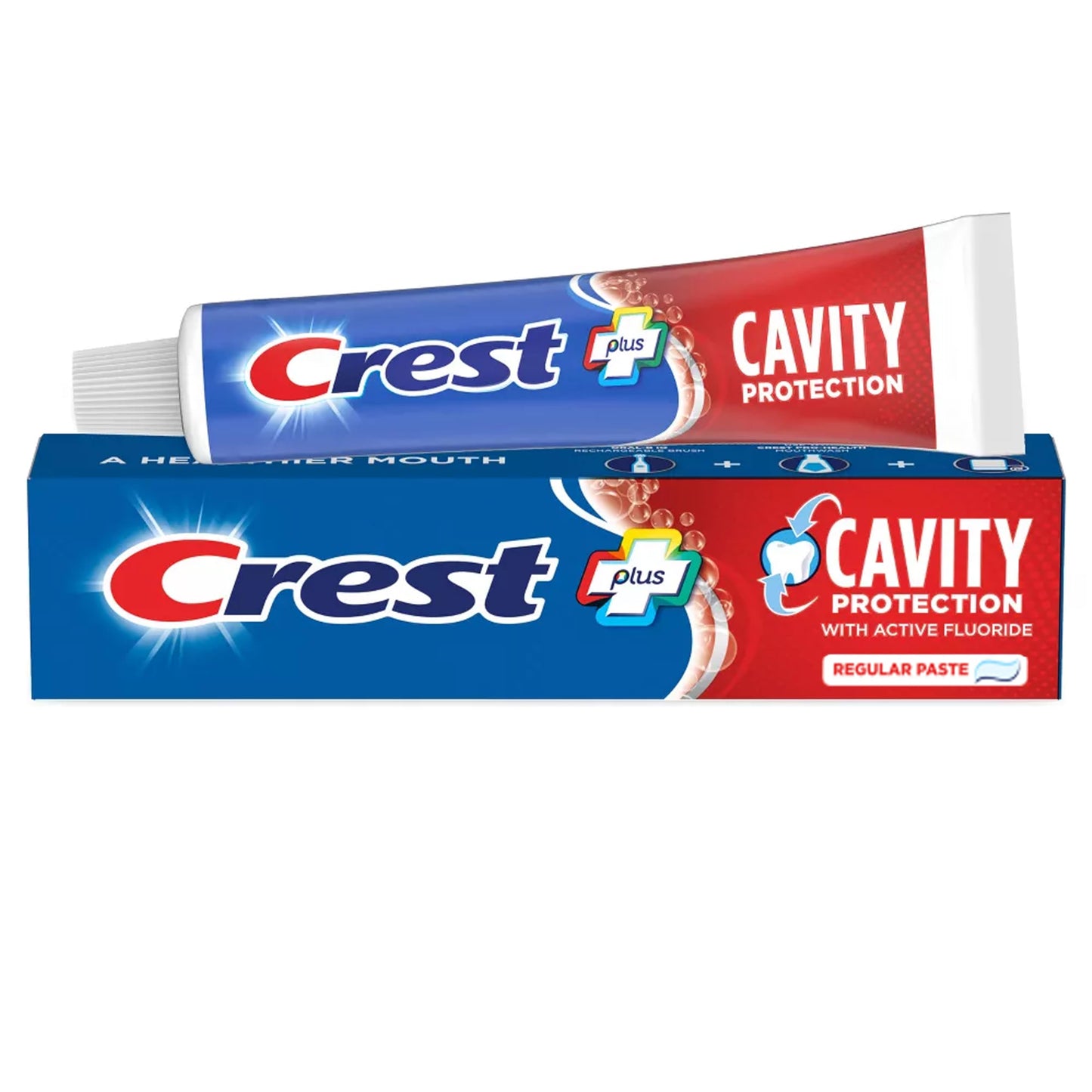 Crest Toothpaste Cavity Protection Regular (Pack of 3) | Cavity Care & Fresh Breath