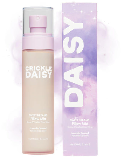 Crickle Daisy Sweet Dreams Lavender Pillow Mist – Calming Aromatherapy Linen & Fabric Spray, 150ml