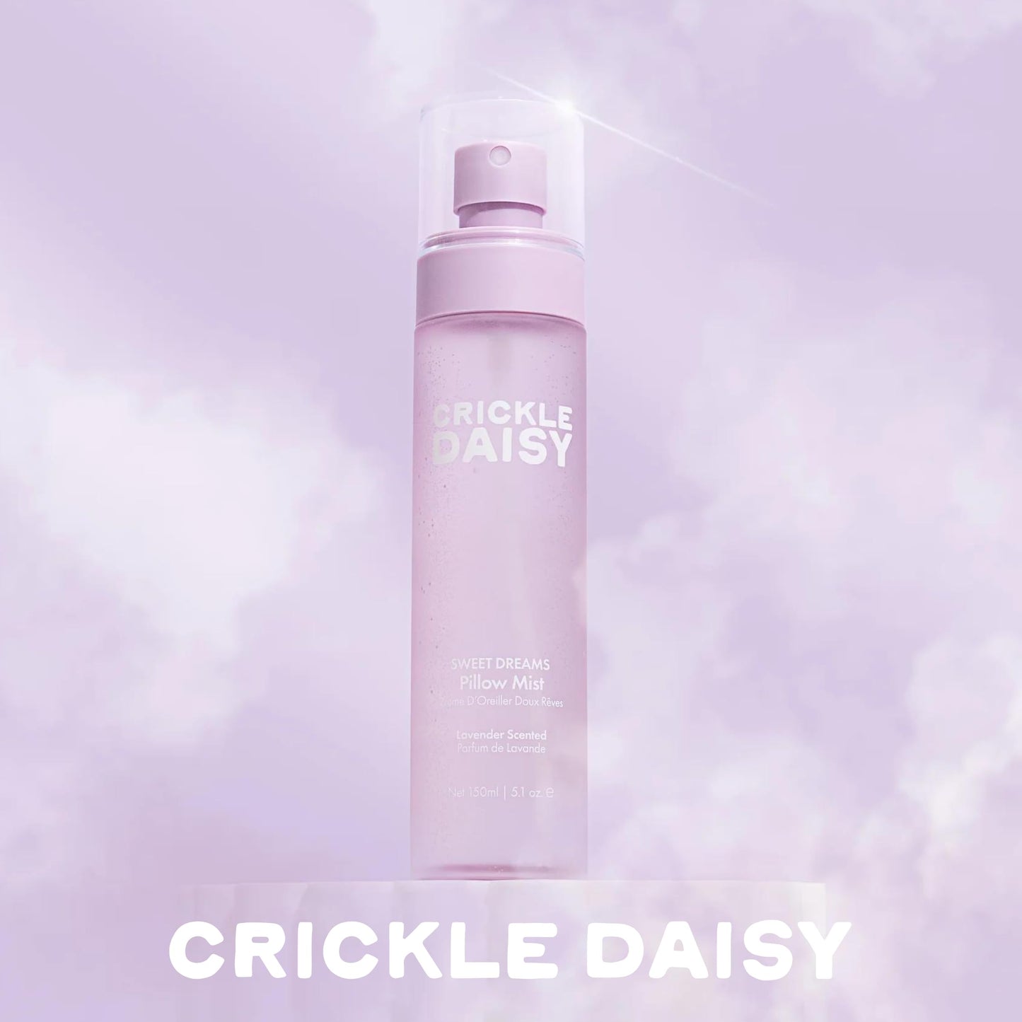 Crickle Daisy Sweet Dreams Lavender Pillow Mist – Calming Aromatherapy Linen & Fabric Spray, 150ml
