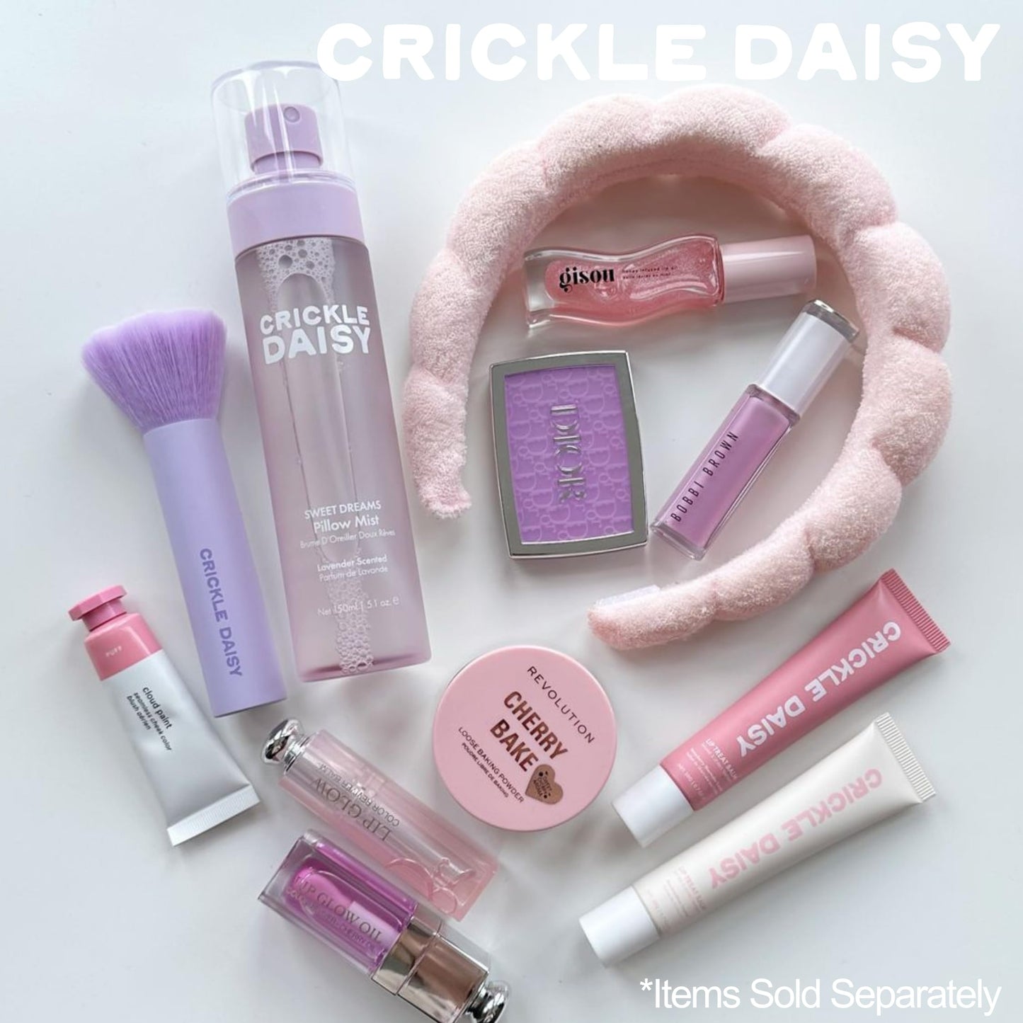 Crickle Daisy Sweet Dreams Lavender Pillow Mist – Calming Aromatherapy Linen & Fabric Spray, 150ml