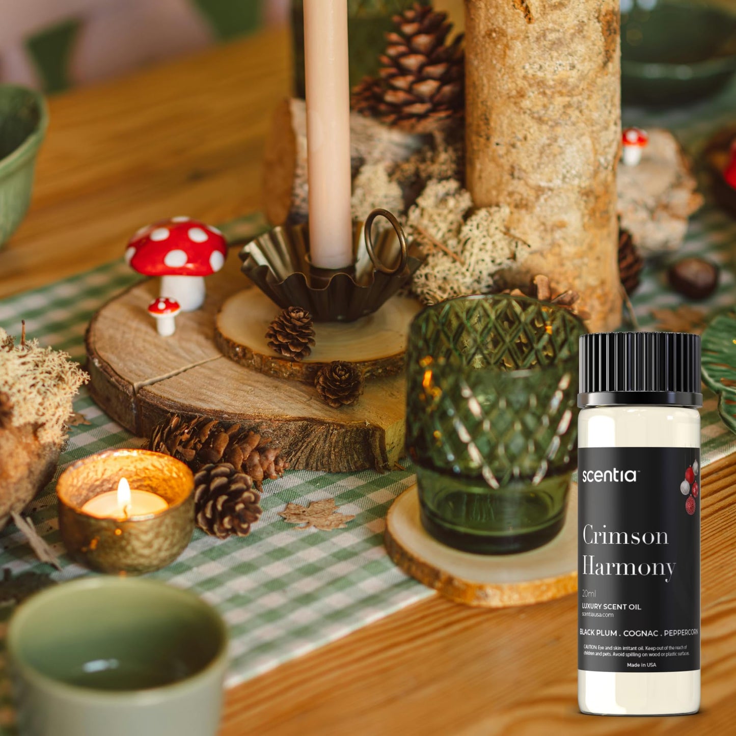 Christmas Fragrance Oil Set – Winter Oils for Diffusers & Candle Making (3×20ml)