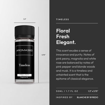 Aroma360 Timeless Pro Pod Fragrance Oil Blend – Hotel-Inspired Luxury Diffuser Oil (50 mL / 1.7 fl oz)