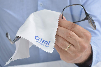 Crizal 4 Pack Cleaning Cloths - Premium Microfiber for AR Lenses