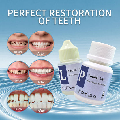 Zinc Oxide Eugenol Cement Dental Care Kit – Temporary Tooth Repair & DIY