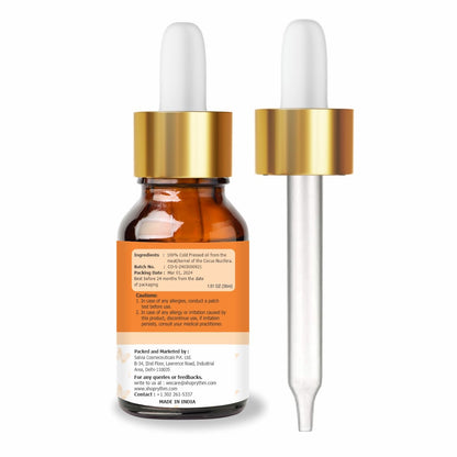 Crysalis Coconut Extract Oil (Cocos Nucifera) – 1.01 Fl Oz | Pure Carrier Oil