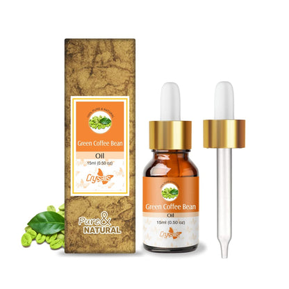 Crysalis Green Coffee Bean Oil (Coffea Arabica) – Pure Carrier Oil, 0.51 fl oz (15 ml)