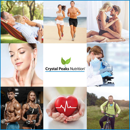CRYSTAL PEAKS NUTRITION Cholesterol Supplement - All-Natural Ingredients for Normal Cholesterol Levels & Healthy Circulation | 60 Capsules