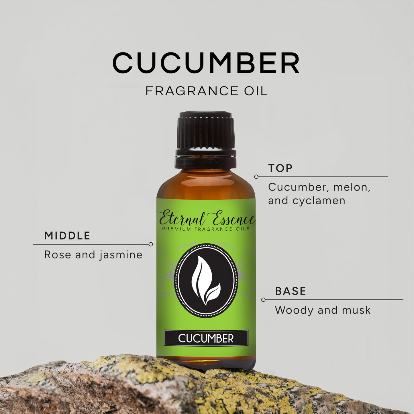 Eternal Essence Oils Cucumber 30ml Premium Fragrance Oil | Candles, Soaps, Diffusers
