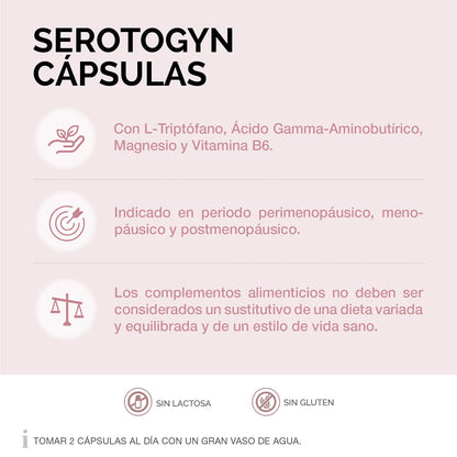 Cumlaude Lab: Serotogyn 60 Capsules | Gluten-Free Women's Health Supplement