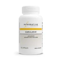 Integrative Therapeutics Curalieve - High-Absorption Curcumin Formula - 120 Capsules BritishVita | Premium UK Vitamins & Wellness Supplements