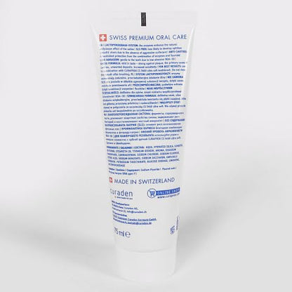 CuraproxToothpaste Enzycal 950 ppm, 75 ml | Gentle, Enamel-Safe Protection