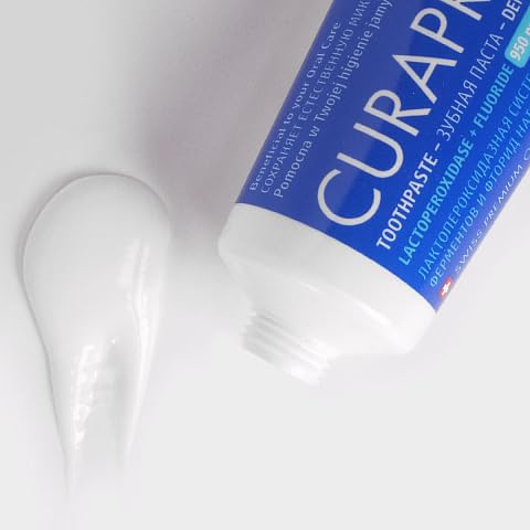 CuraproxToothpaste Enzycal 950 ppm, 75 ml | Gentle, Enamel-Safe Protection