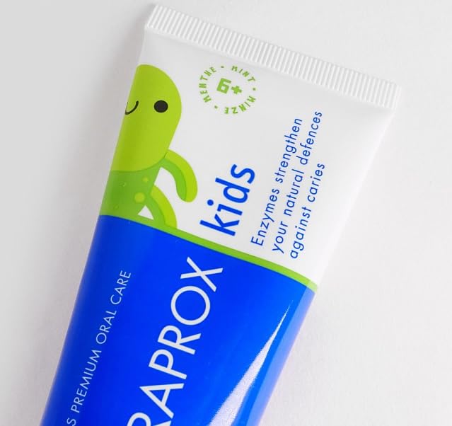 Curaprox Kids 1450 Mint Toothpaste | 60ml | 6+ years | SLS-Free, Triclosan-Free