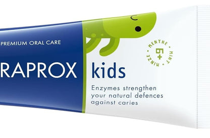 Curaprox Kids 1450 Mint Toothpaste | 60ml | 6+ years | SLS-Free, Triclosan-Free