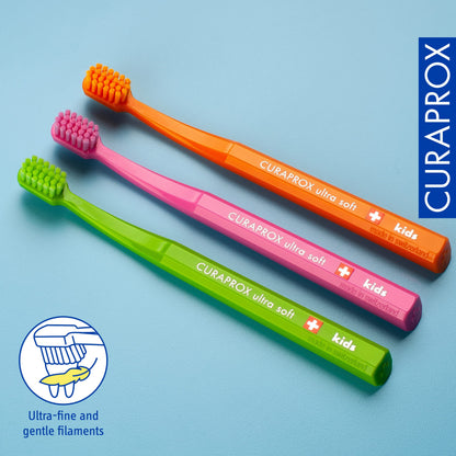 Curaprox Kids Toothbrush – Blister Three-Pack (International)