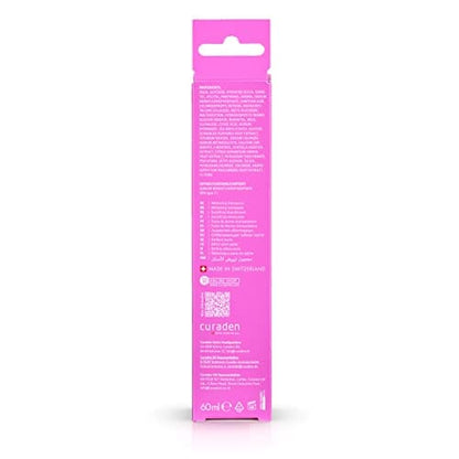 Curaprox Whitening Toothpaste – Fresh Breath & Gum Care | Enzymatic Formula, Watermelon, 60ml | Vegan, SLS-Free, Fluoride 950ppm | Swiss Made