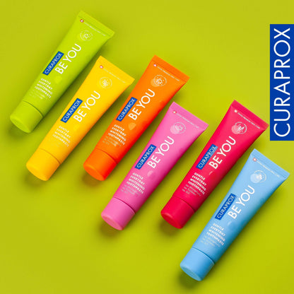 Curaprox Whitening Toothpaste – Fresh Breath & Gum Care | Enzymatic Formula, Watermelon, 60ml | Vegan, SLS-Free, Fluoride 950ppm | Swiss Made