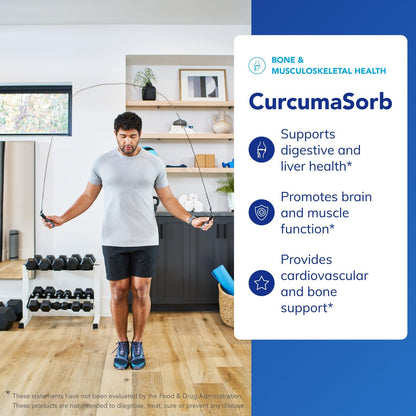 Pure Encapsulations CurcumaSorb 180's – Meriva Curcumin Phytosome for Joint Health