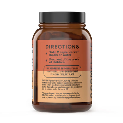Organic Turmeric Capsules 600mg | Pure Curcumin 100 Capsules (Pack of 2) - Liver & Joint Support