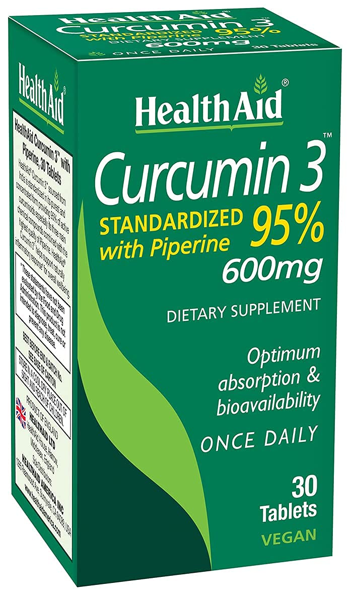 Curcumin Complex 600 mg with Bioperine – 95% Curcuminoids | Vegan Joint & Immune Support