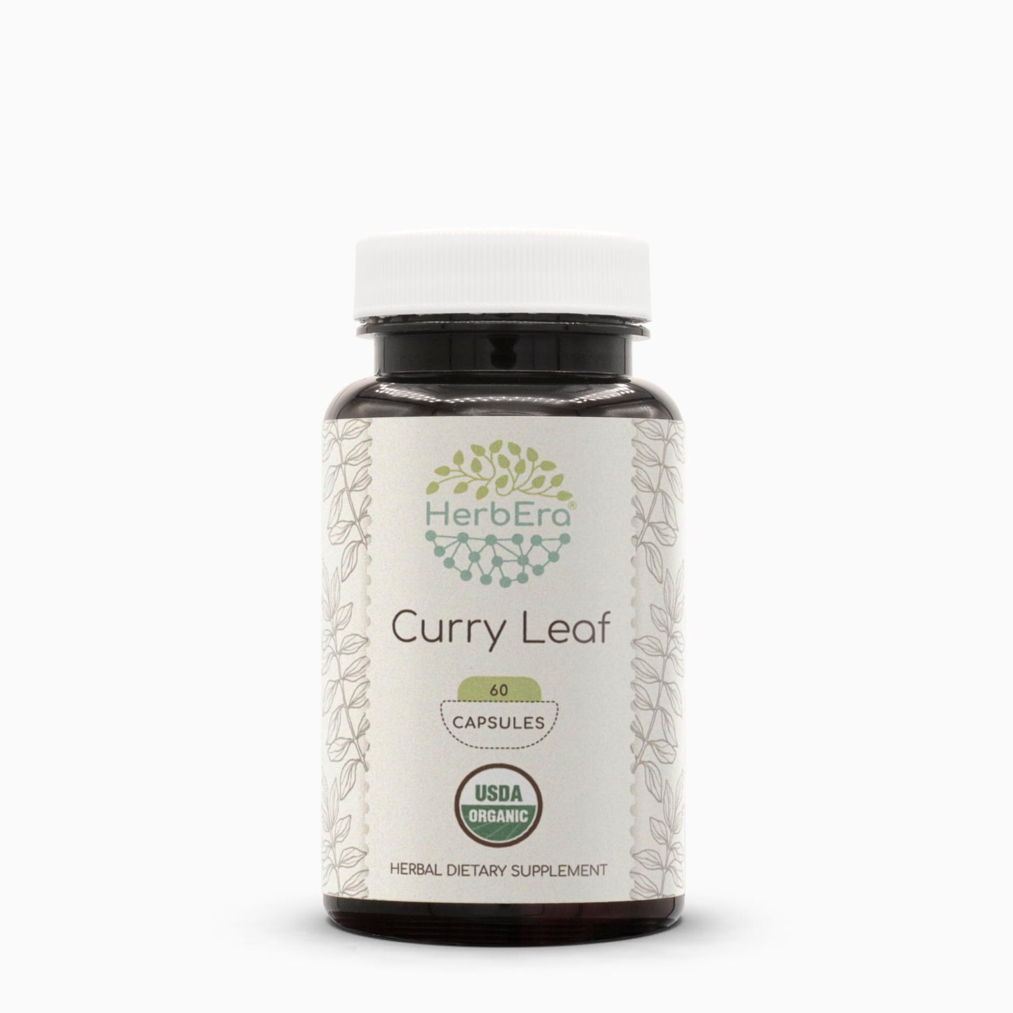 Curry Leaf USDA Organic Capsules | Certified Organic Vegetarian (60 Count)