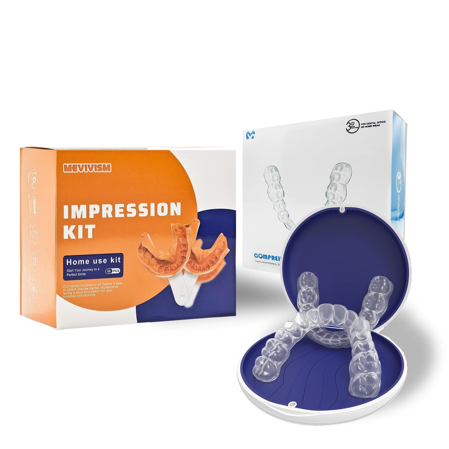 Custom Night Guard for Bruxism & Grinding – BPA-Free Mouthguard with Mold Kit