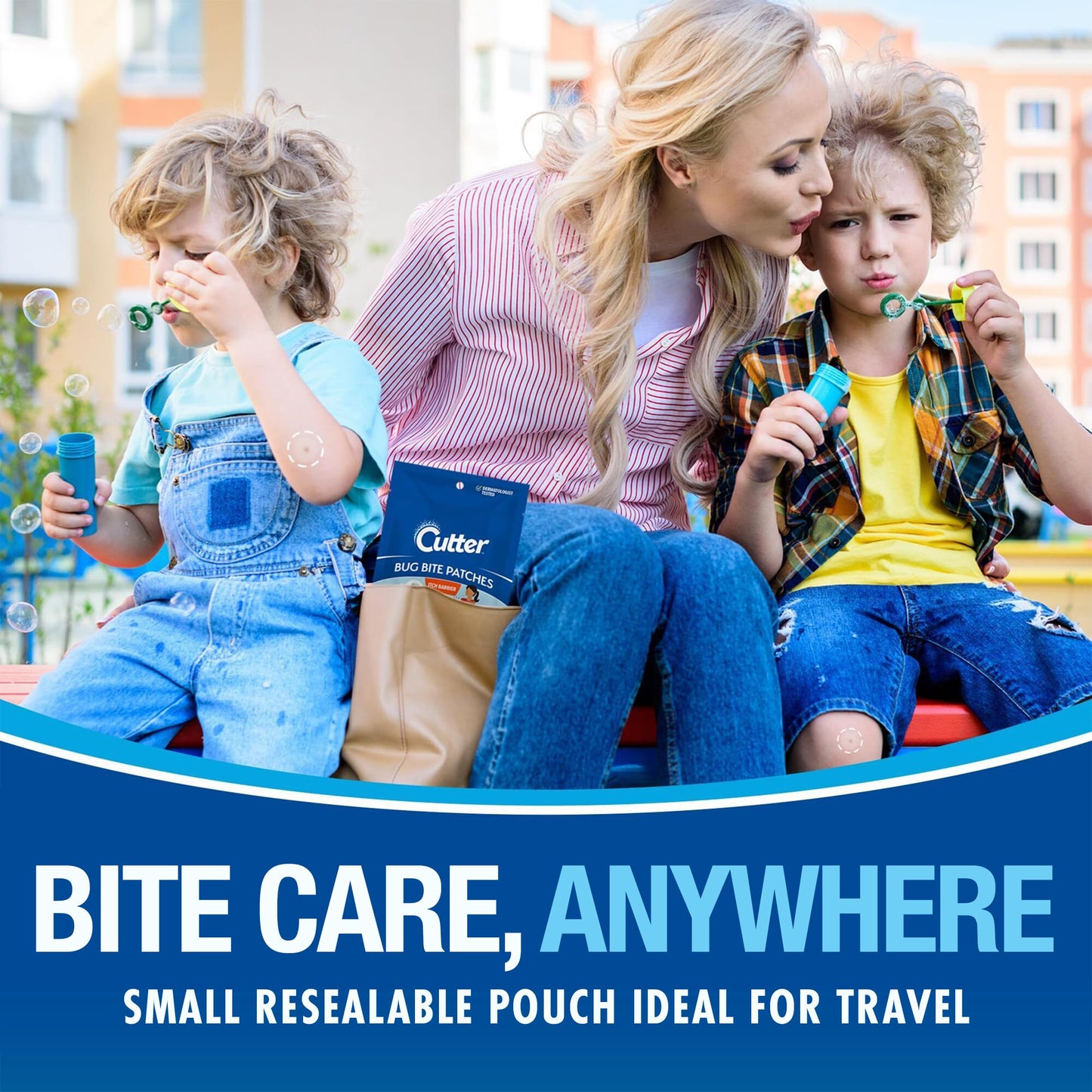 Cutter Bug Bite Patches – Itch Relief Hydrocolloid Patches for Kids & Adults | 51 Count