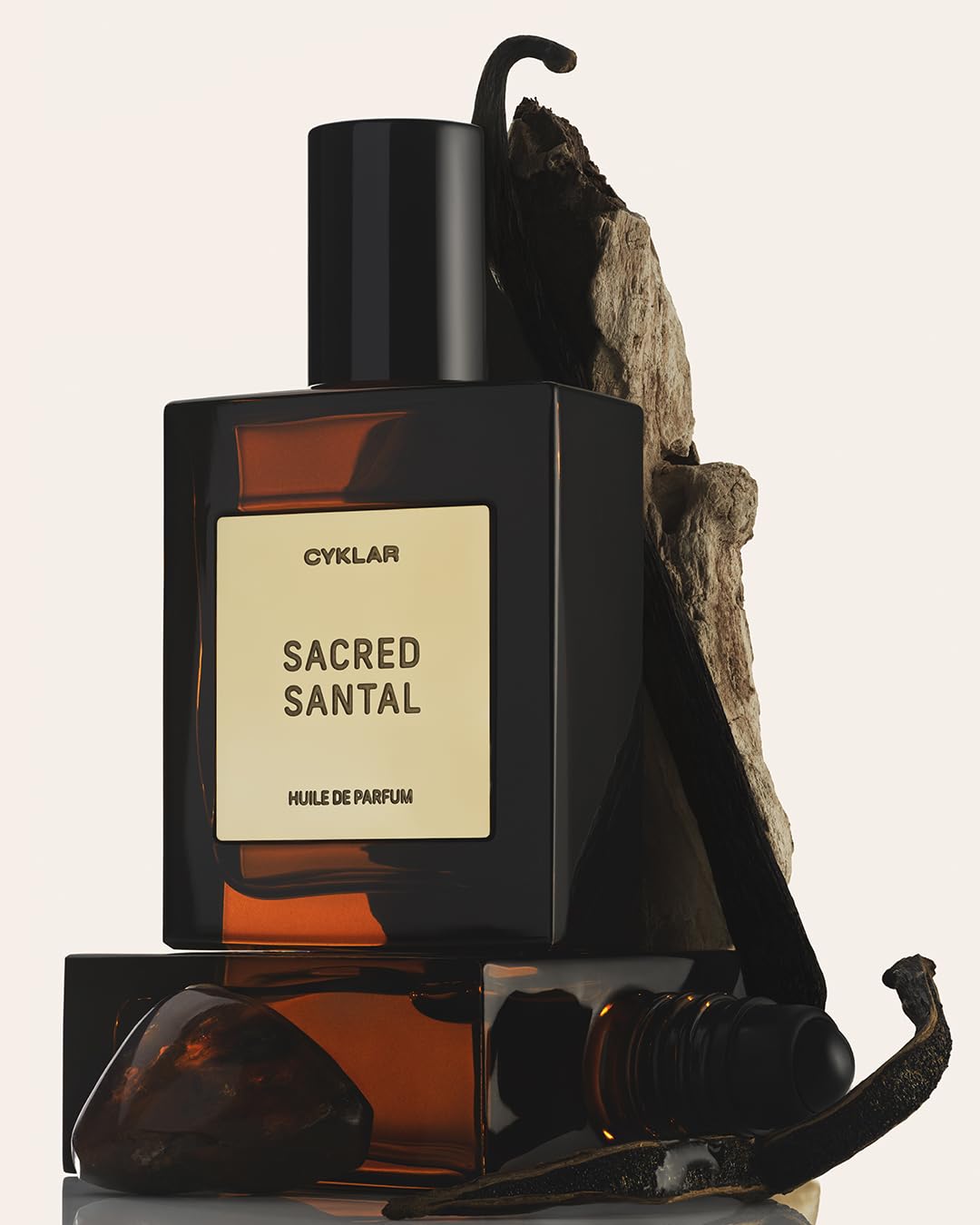 CYKLAR Perfume Oil Roll-On – Sacred Santal Fragrance, 0.5 fl oz