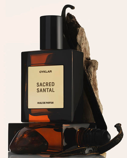 CYKLAR Perfume Oil Roll-On – Sacred Santal Fragrance, 0.5 fl oz