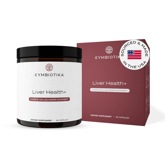 CYMBIOTIKA Liver Health+ – Liver Support, Cleanse & Repair (84 Capsules) BritishVita | Premium UK Vitamins & Wellness Supplements