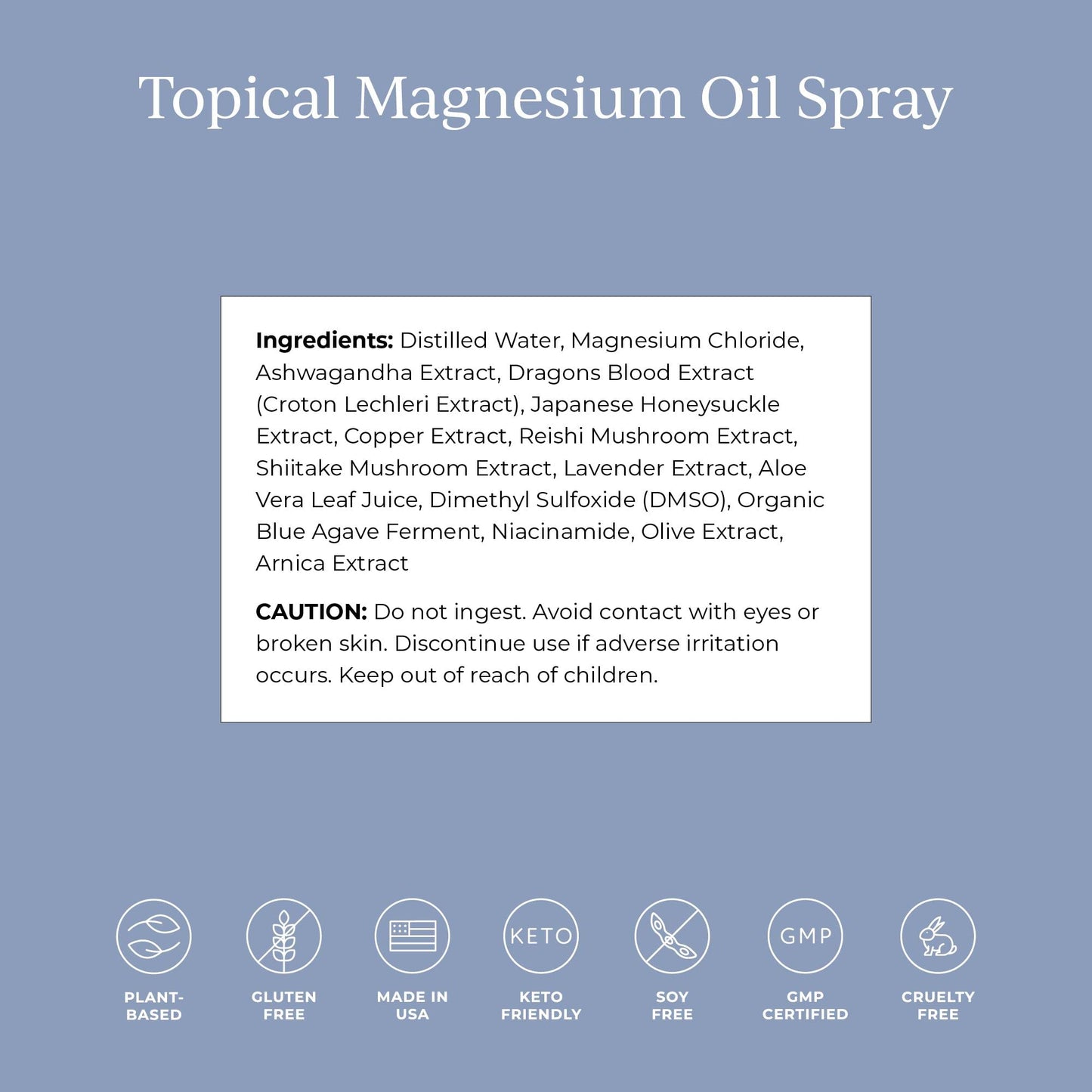 CYMBIOTIKA Topical Magnesium Oil Spray – USA Made for Muscle, Joint & Sleep Support