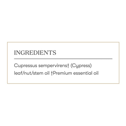 Young Living Cypress Essential Oil 5 ml | Hair Skin Scalp Support & Grounding Aromatherapy