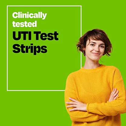 Cystex UTI Test Strips for Women & Men – At-Home, 2-Minute Results (4-Count)