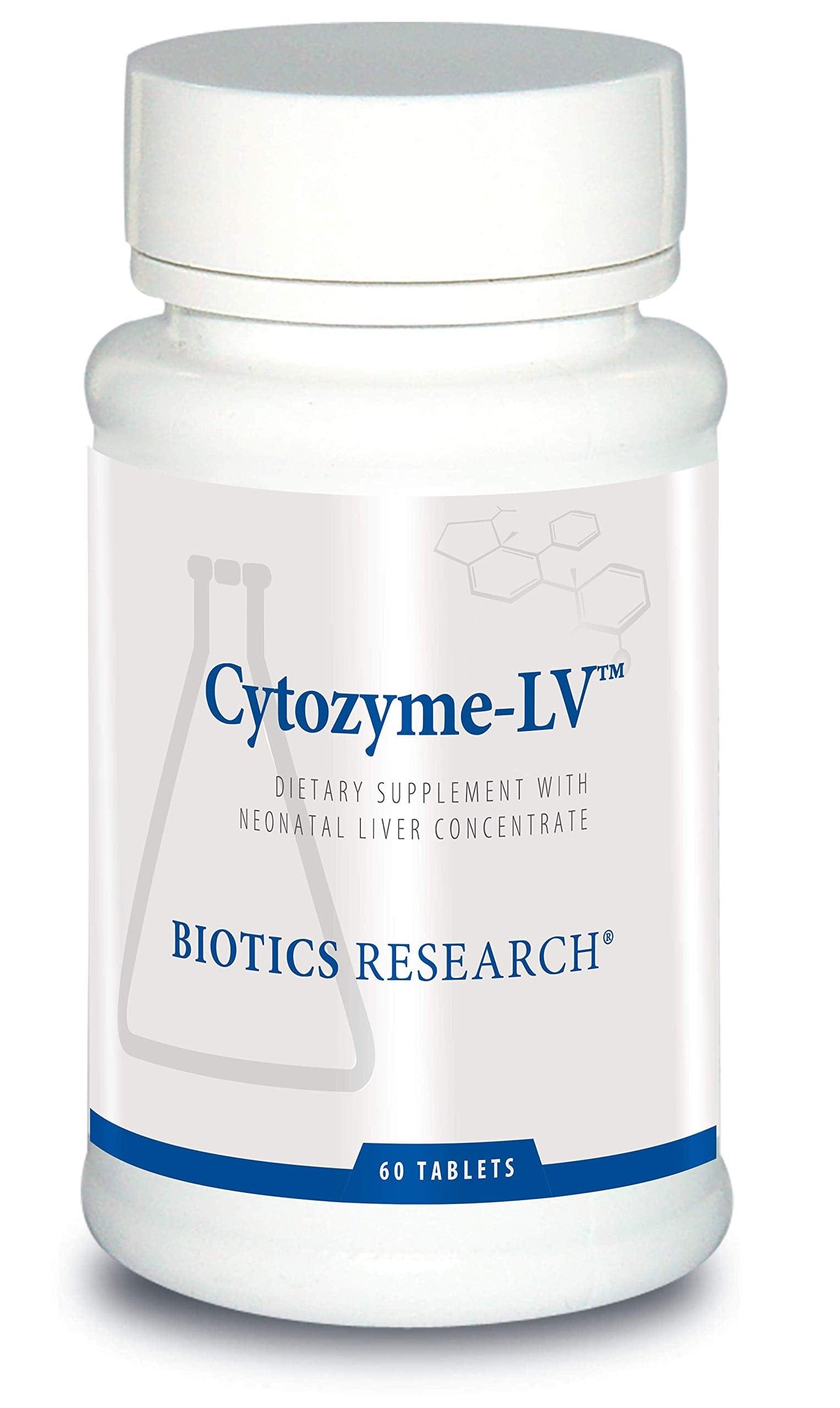 Biotics Cytozyme LV Neonatal Liver – Supports Healthy Liver Function (60 Tablets)
